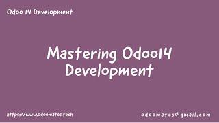 2. How To Create Module In Odoo 14 || Odoo 14 Development || Odoo Technical Training