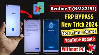 Realme 7 Frp Bypass | (RMX2151) Frp Bypass  No Clone | Realme 7 Frp YouTube Update Problem Solution