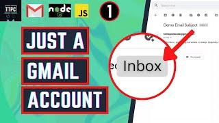 Sending EMAIL Using Node Js :  The EASIEST WAY