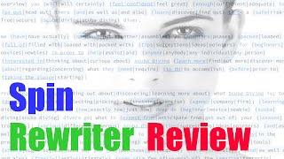 Spin Rewriter Review - Best Article and Text Spinner - SEO Tool