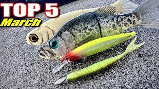 Top 5 Baits For March Bass