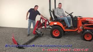 5 Foot Sickle Bar Mower For Subcompact Tractors