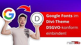 Google Fonts im Divi-Theme DSGVO-konform lokal einbinden! [WordPress Tutorial]