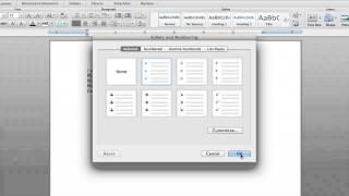 How to Align Bullets in Microsoft Word 07 : Microsoft Word Help