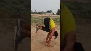 Handstand hand workout  INDIAN ARMY  motivation video  #shorts #army #nirajchopara