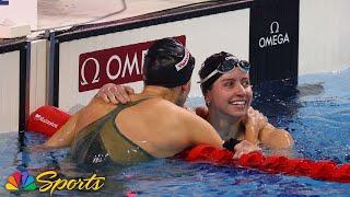 WORLD RECORD! Kate Douglass wins 200m breaststroke gold at short course Worlds | NBC Sports