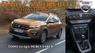 Dacia Sandero 3 | Caja Automática CVT | TODO lo que DEBES SABER