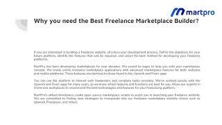 Online Freelance Marketplace