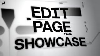 PeeJ's Edit Page Pack Showcase