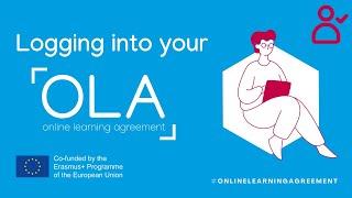 Logging into your Online Learning Agreement