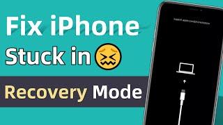 How To Fix iPhone Stuck in Recovery Mode With One Click-FREE!