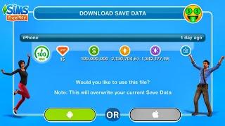 New Sims FreePlay Working Money Cheat 2025  || 100% Working Save Data for iOS & Android