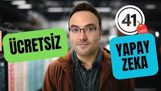 41 ÜCRETSİZ "YAPAY ZEKA" Tek Videoda  Bu Teknolojiler Hayatınızı Değiştirecek  Sınırları Aşın