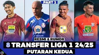 Daffa ke Persib, Lilipaly Persebaya, Marcilio Persija - BURSA TRANSFER LIGA 1 2024/2025 Putaran 2