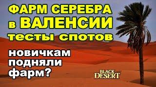  Тест фарм серебра Валенсии 200-400кк . Свитки удачи на дроп в БДО (BDO - Black Desert)