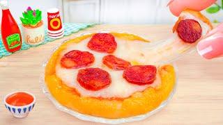 Yummy Miniature Amazing Pepperoni Pizza Recipe Cooking at Mini Kitchen  Easy Fast Food Recipe