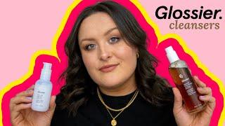 Glossier Cleanser Concentrate VS Milky Jelly Cleanser Review... Which is BETTER? | Amy Astrid Beauty