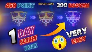 HOW TO COMPLETE BOOYAH LEGEND ACHIEVEMENT MISSION IN 1 DAY || 