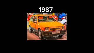 Evolution Of Opel Corsa (1982-2023)#evolution #opel #corsa #cars #shorts