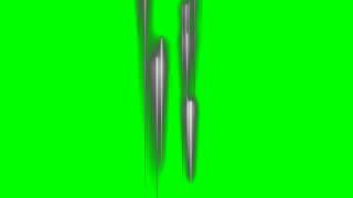 Speed of Light Traveling (green screen)