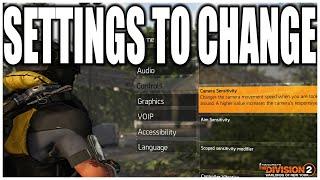 Change these SETTINGS in the Division 2! Best Game Settings to change for New & Returning Players
