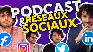 PROMOUVOIR son PODCAST sur les RÉSEAUX SOCIAUX [Instagram / Twitter / Facebook / LinkedIn] - Ausha