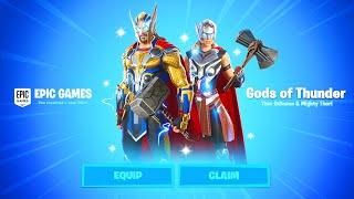 *NEW* THOR LOVE & THUNDER Skins in Fortnite! 