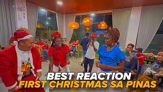 BEST REACTION…FIRST CHRISTMAS SA PINAS!! Sobrang saya!!!