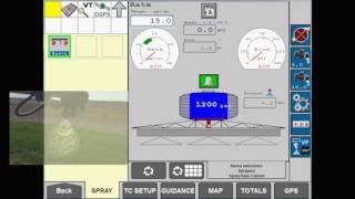 AIM Command FLEX: Nozzle Control Modes on AFS Pro 700 display