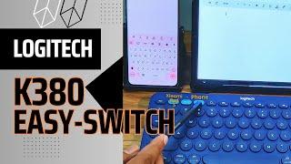 Logitech Easy Switch on K380 Bluetooth Keyboard: Blazing Fast Device Switching in Action!