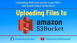 Uploading Files/Images/Pdfs to AWS S3 Bucket with NodeJs, AWS-SDK, and express-fileupload.