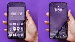 AESTHETIC!!! iOS Purple Theme - Tema Oppo & Realme