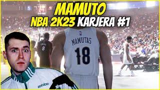 Mamuto NBA 2K23 Karjera #1 | Rajono Kašioras