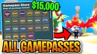 NOOB STARTS WITH EVERY GAMEPASS  BECOMES PRO INSTANTLY!!! | ROBLOX CLICKER SIMULATOR NOOB TO PRO