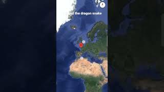 Real dragon snake, I found the real dragon snake by Google map