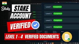 Stake Level Verification India Documents‍️| Level 1-4 stake accounts verifying Required document 