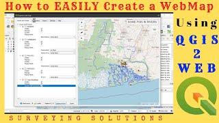 QGIS2WEB Tutorial | Create WebMap using QGIS2WEB