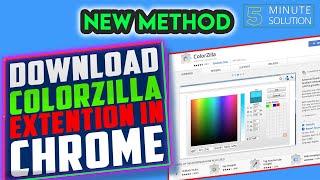 Color picker extension for chrome 2024 | ColorZIlla