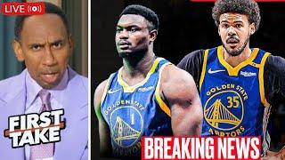 Stephen A [BREAKING] Zion Williamson & Cam Johnson JOINING to the Golden State Warriors