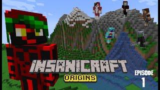 InsaniCraft Ep 1; An Insane Beginning