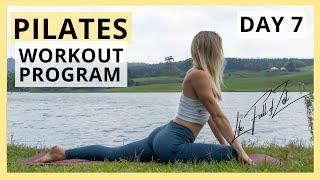 Pilates for Beginners -FREE Full 7 Day PILATES Workout Program [Day 7] Life Full of Zest