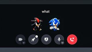 An Average Sonic and Shadow Discord Call