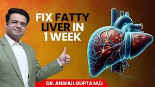 7-Day Plan to Reverse Fatty Liver Naturally