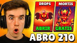 ABRO 210 DROPS DEMONIACOS Y CONSIGO *GRATIS* a MORTIS DEMONIO en BRAWL STARS