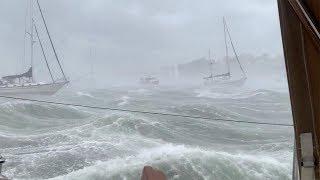 Boat Technician Films Storm At Cape Cod