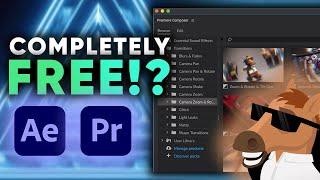 ANIMATE LIKE A PRO WITH THIS FREE PLUGIN! (After Effects & Premiere Pro)