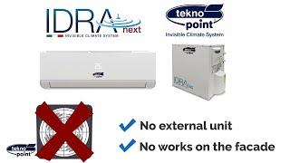 IDRA next, the invisible, compact and silent air conditioner by Tekno Point