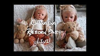 Changing my Reborn Baby Doll! - SwedishRebornMom