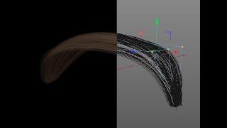 Polygon guides hair C4d