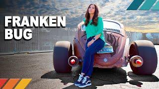 FRANKENBUG: 1220 HP Blown Nitrous 1965 VW Rat Beetle Dragster | EP14